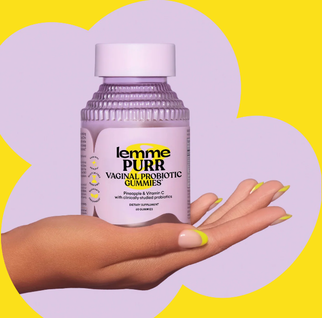 LEMME PURR® — GOMITAS PROBIÓTICAS PARA LA SALUD VAGINAL