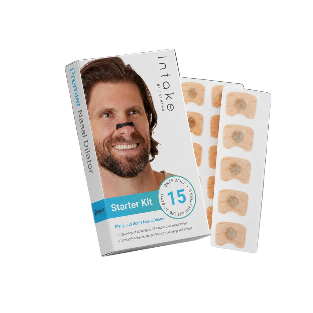 INTAKE BREATHING® — DILATADOR NASAL PARA DORMIR Y HACER DEPORTE
