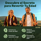 SUPLEMENTO DE NAD+ PARA ENERGÍA Y ANTIENVEJECIMIENTO CELULAR