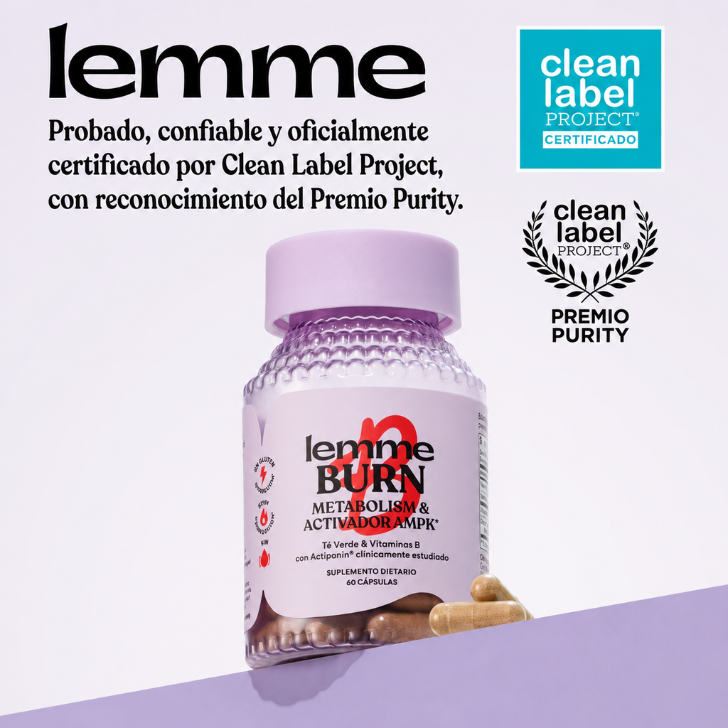 LEMME BURN® — CÁPSULAS PARA ACELERAR EL METABOLISMO Y QUEMAR GRASA ABDOMINAL