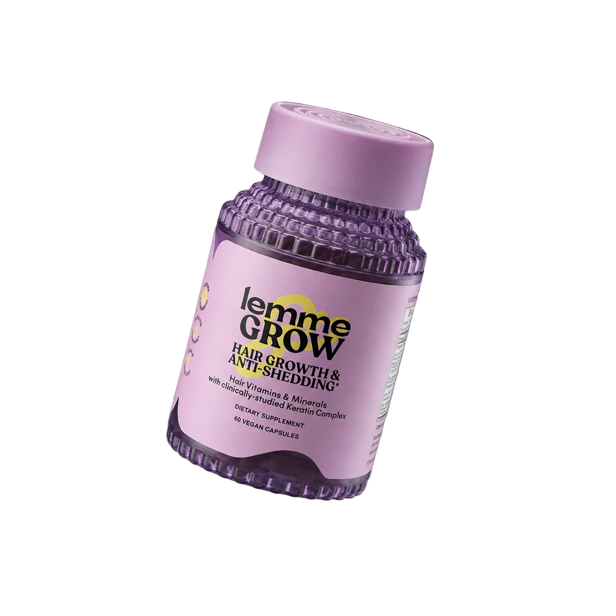 LEMME GROW® — CÁPSULAS PARA EL CRECIMIENTO Y ANTI-CAÍDA DEL CABELLO
