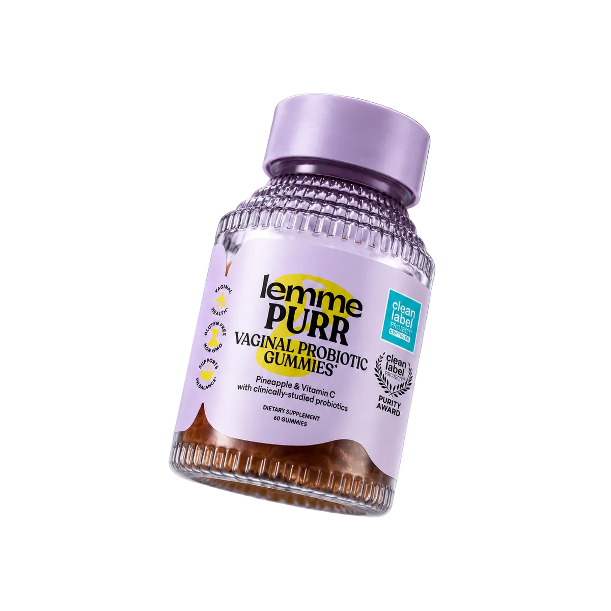 LEMME PURR® — GOMITAS PROBIÓTICAS PARA LA SALUD VAGINAL