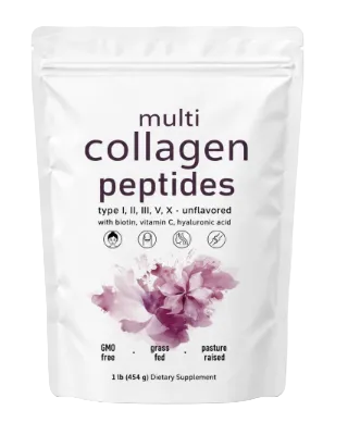 POLVO DE COLÁGENO PARA PIEL, CABELLO Y UÑAS
